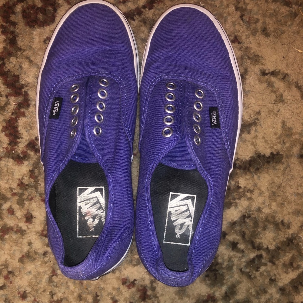 Dark Purple Vans